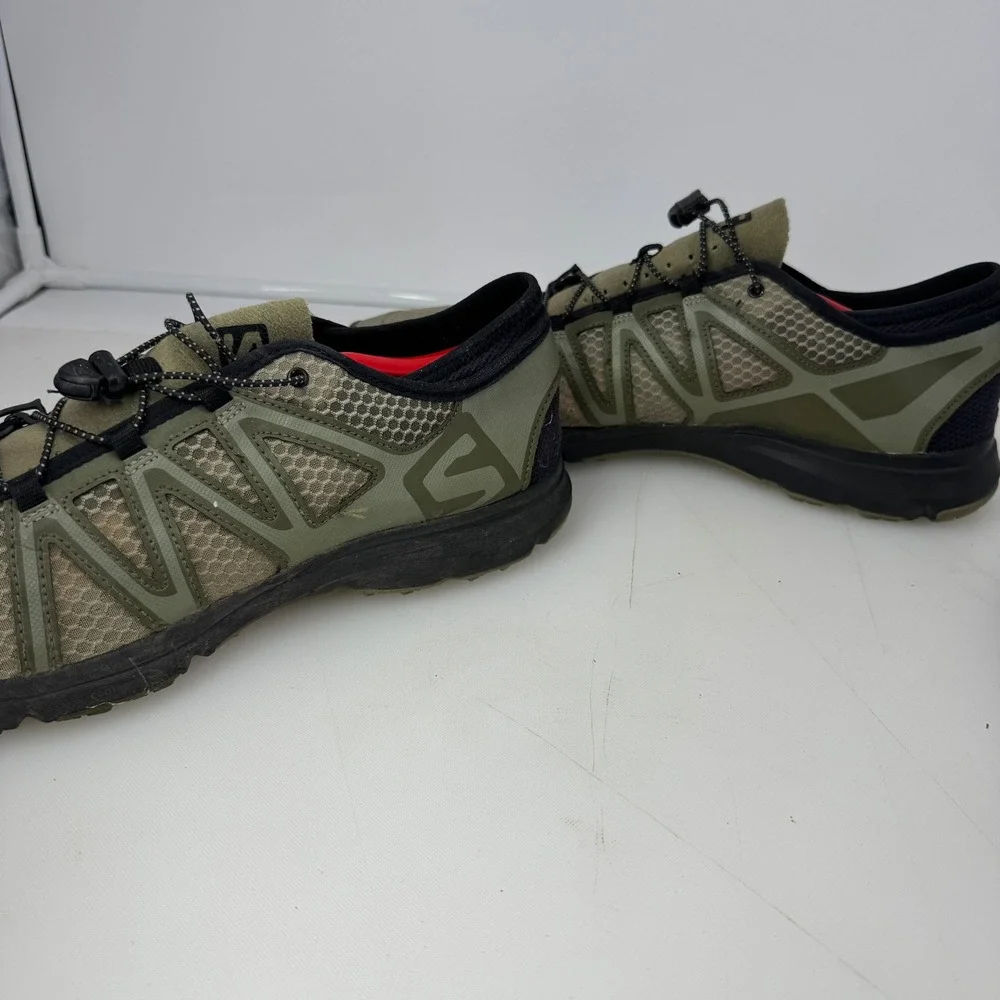Salomon Crossamphibian Swift 2 Men 12 Green Olive Night Water Hiking Shoe 412950